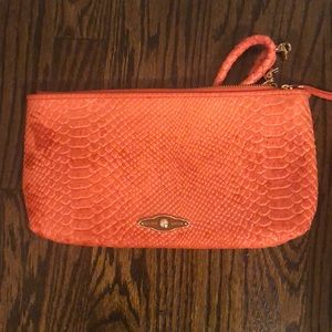 Elliot Lucca exotic embossed clutch